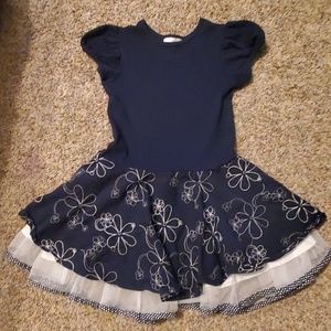 Girls blue dress